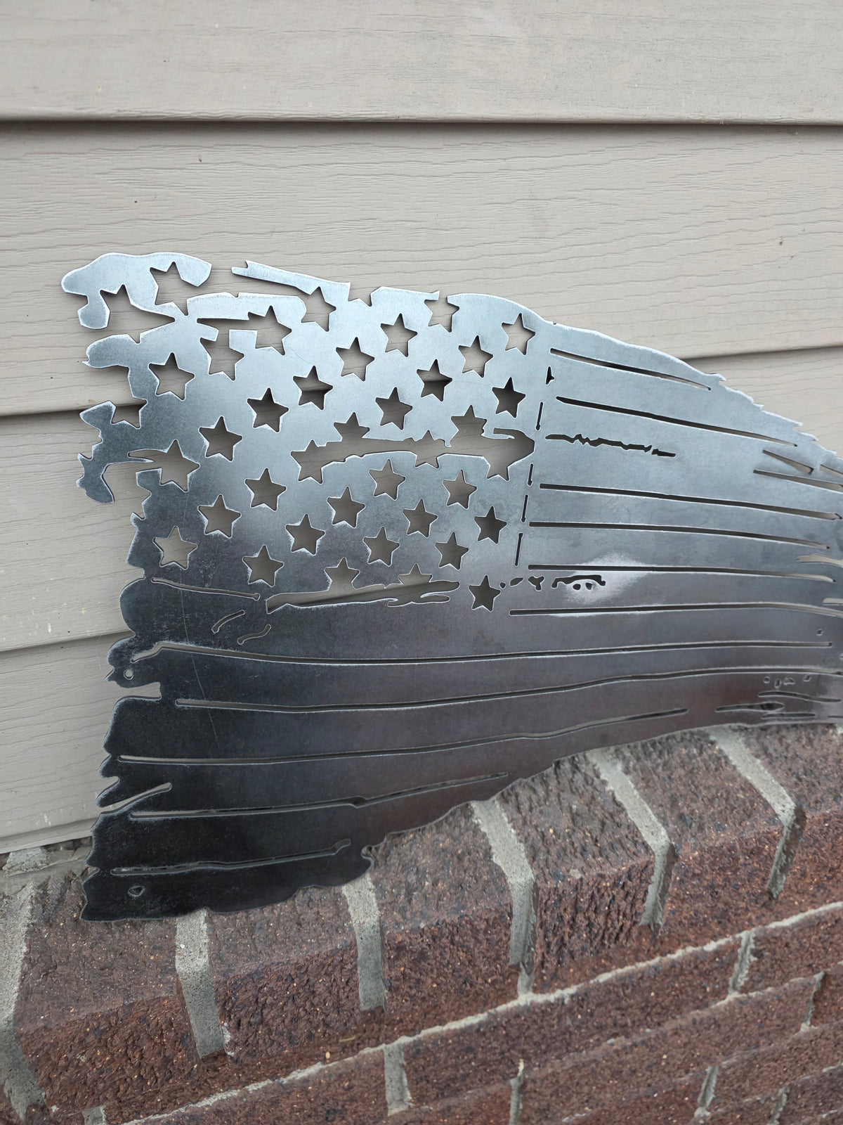 Tattered American Flag