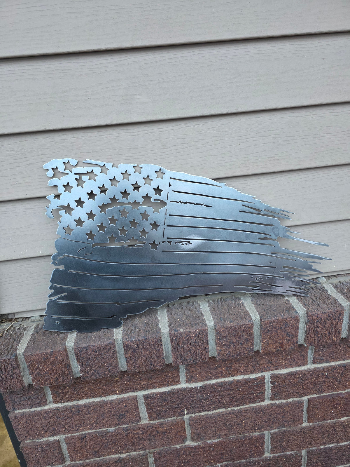 Tattered American Flag