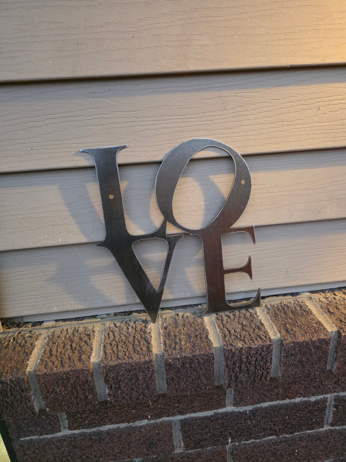 Love Sign Home Decor Metal Sign