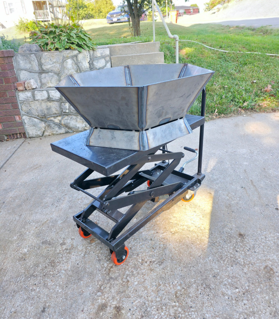 Hexagon firepit