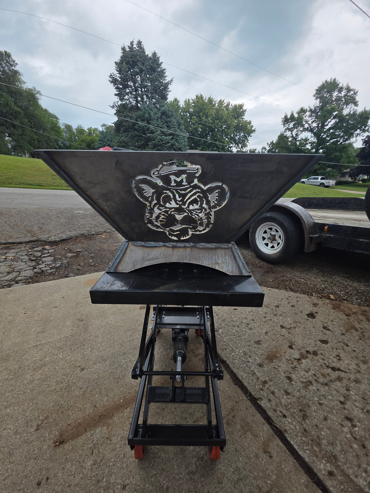 Mizzou Tigers Firepit